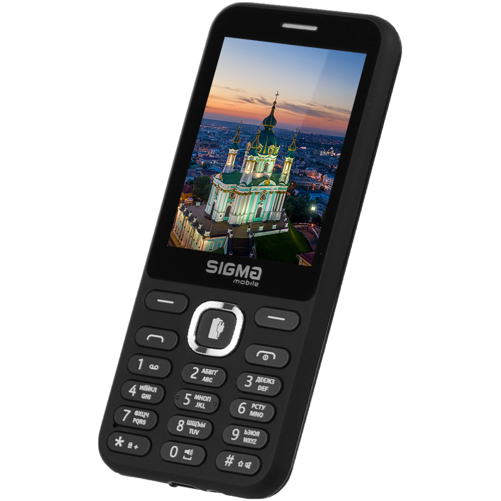 Мобильный телефон Sigma X-style 31 Power Type-C Black (4827798855010) - 2