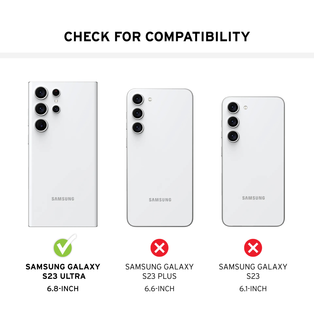 Чехол для моб. телефона Uag Samsung Galaxy S23 Ultra Monarch, Kevlar Black (214135113940) - 1