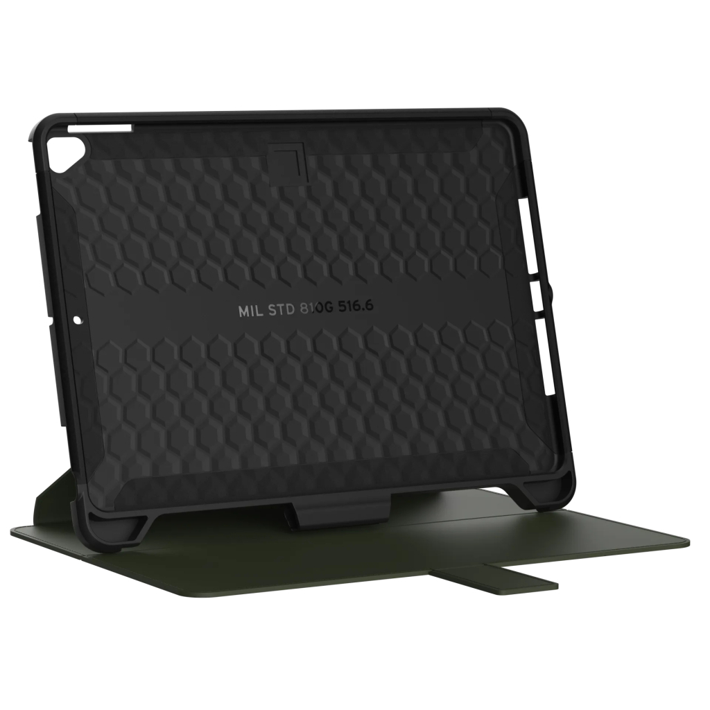 Чехол для планшета Uag iPad 10.2' (2019) Scout Folio, Black/Olive (12191I114072) - 8 Чехол для планшета Uag iPad 10.2' (2019) Scout Folio, Black/Olive (12191I114072) - 8