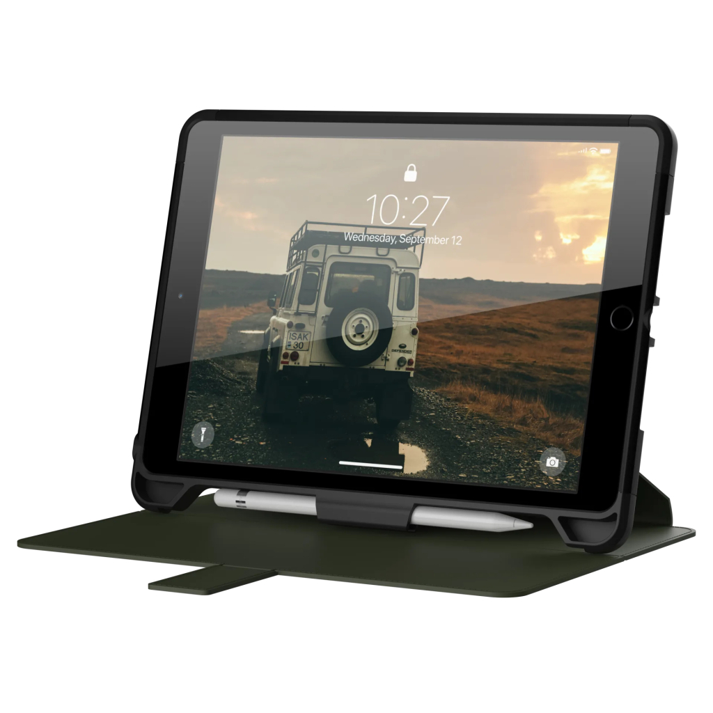 Чехол для планшета Uag iPad 10.2' (2019) Scout Folio, Black/Olive (12191I114072) - 9 Чехол для планшета Uag iPad 10.2' (2019) Scout Folio, Black/Olive (12191I114072) - 9