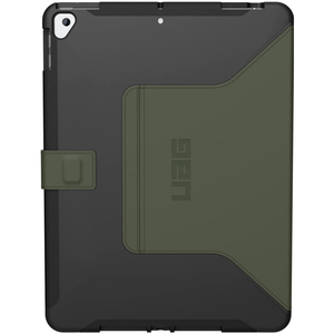 Чехол для планшета Uag iPad 10.2' (2019) Scout Folio, Black/Olive (12191I114072)