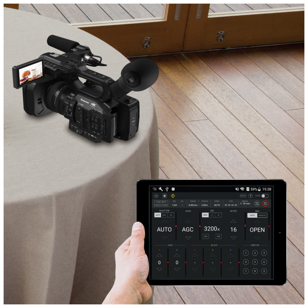 Цифровая видеокамера Panasonic HC-X2 (HC-X2EE) - 4