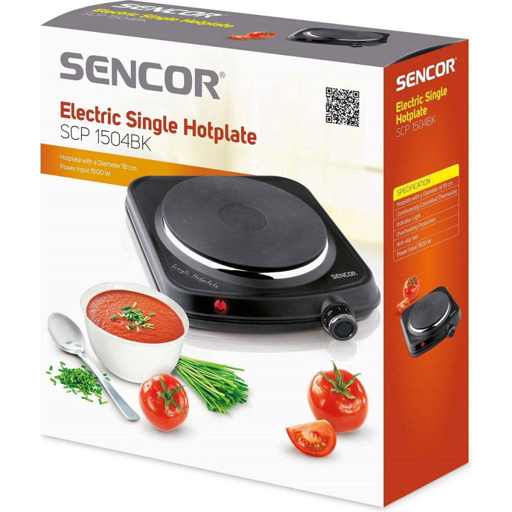 Настольная плита Sencor SCP 1504BK-EUE4 (SCP1504BK-EUE4) - 6
