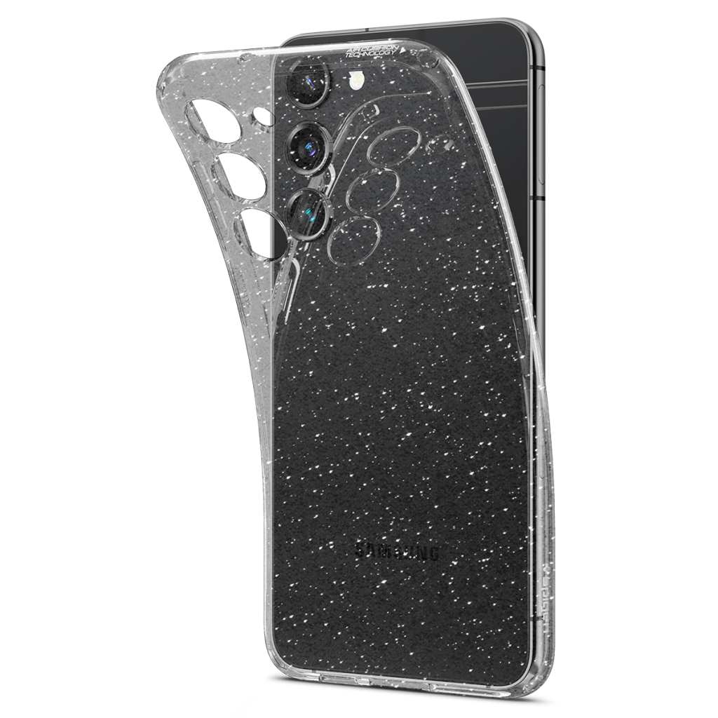 Чехол для моб. телефона Spigen Samsung Galaxy S23 Liquid Crystal Glitter, Crystal Quartz (ACS05710) - 3