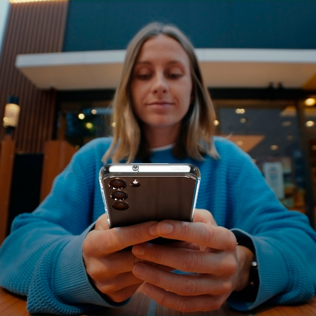 Чехол для моб. телефона Spigen Samsung Galaxy S23+ Ultra Hybrid, Crystal Clear (ACS05668) - 7