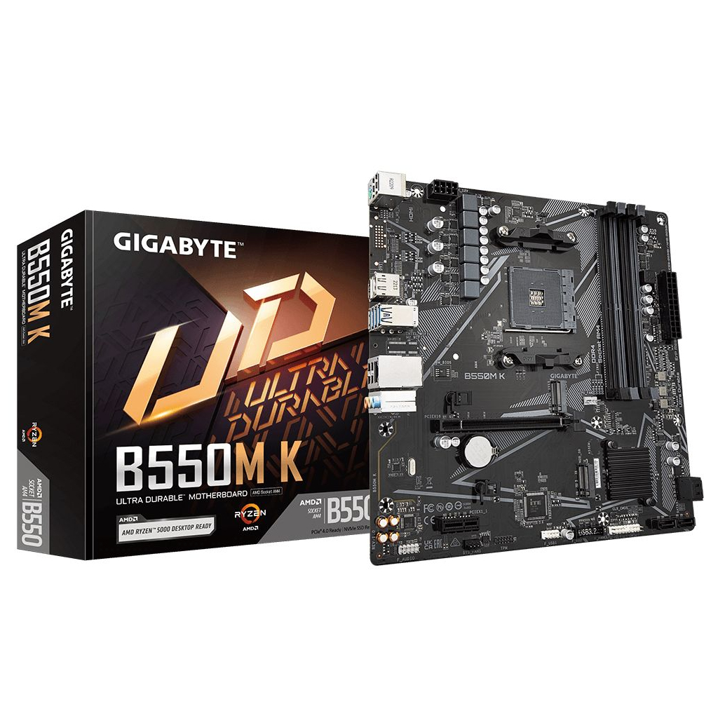 Материнская плата GIGABYTE B550M K