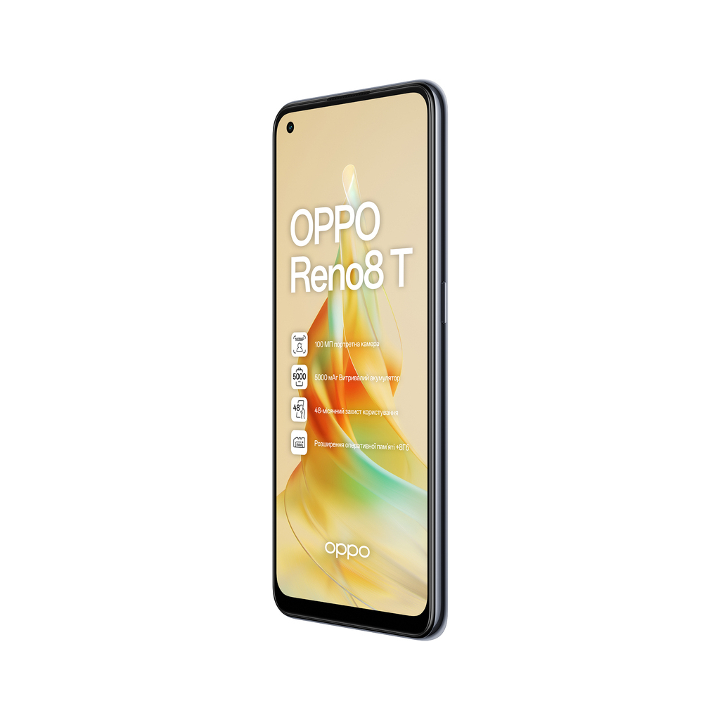 Мобильный телефон Oppo Reno8 T 8/128GB Midnight Black (OFCPH2481_BLACK) - 8
