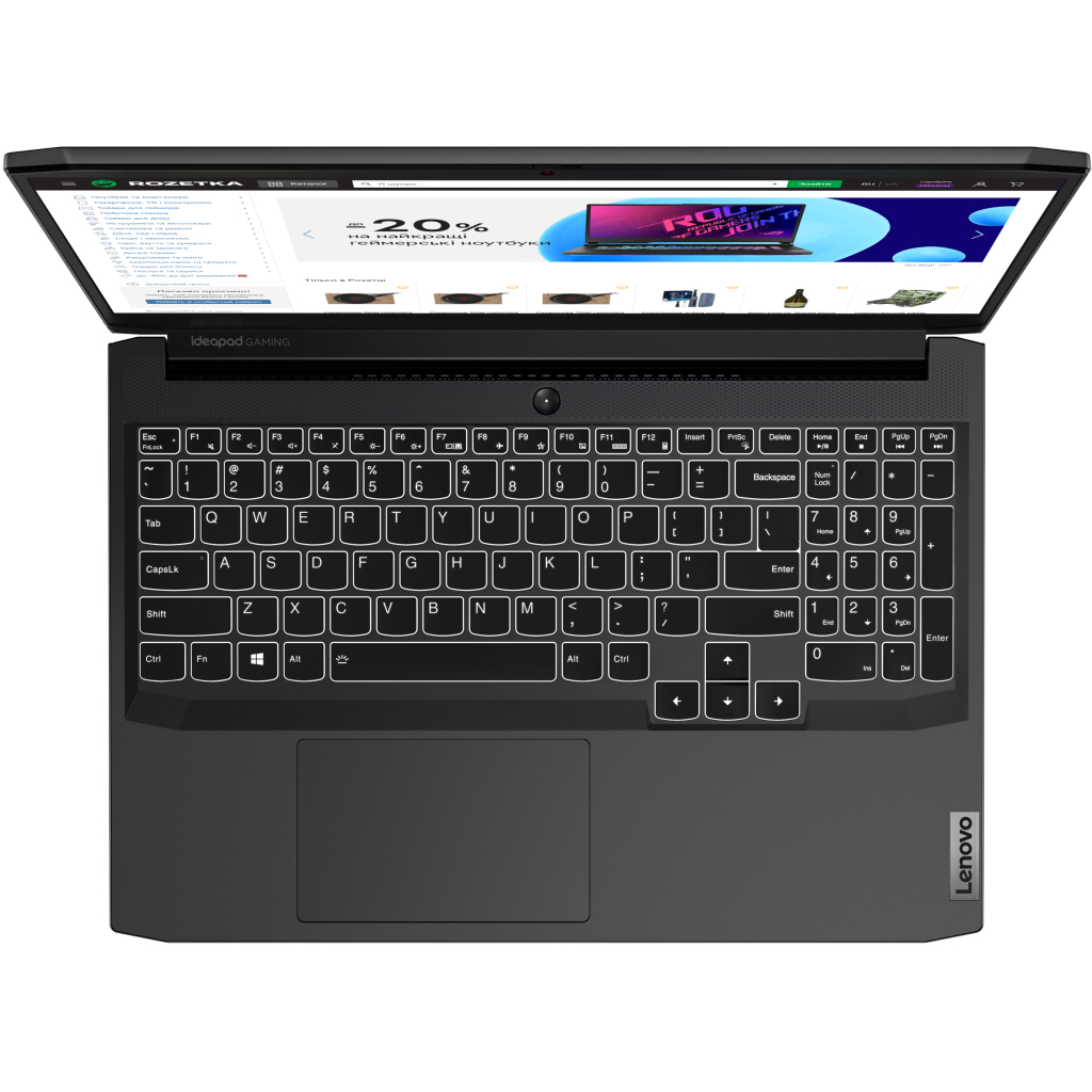 Ноутбук Lenovo IdeaPad Gaming 3 15IHU6 (82K101FJRA) - 8