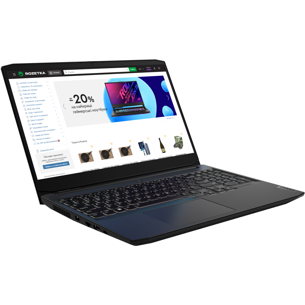 Ноутбук Lenovo IdeaPad Gaming 3 15ACH6 (82K201NXRA) - 2