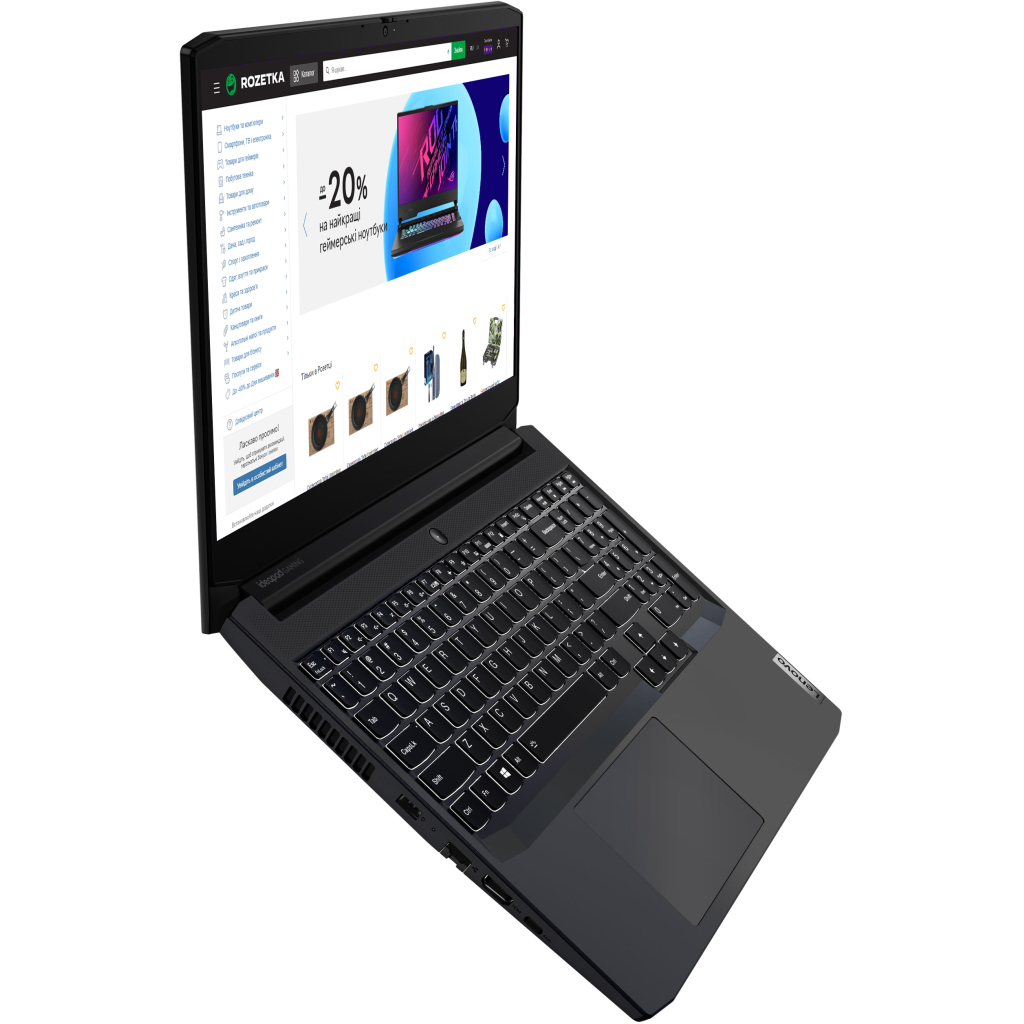 Ноутбук Lenovo IdeaPad Gaming 3 15ACH6 (82K201NXRA) - 6