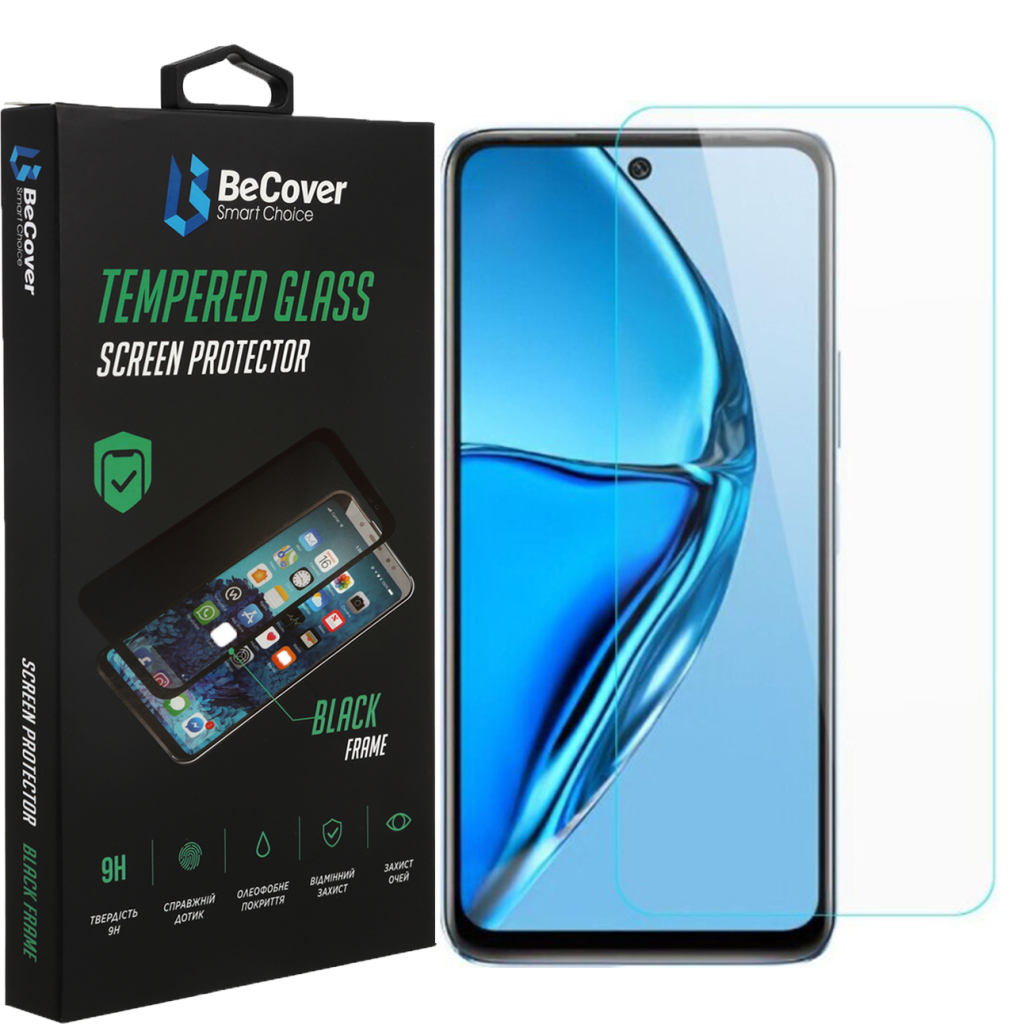 Стекло защитное BeCover Infinix Hot 20 (X6826B) 3D Crystal Clear Glass (708541)