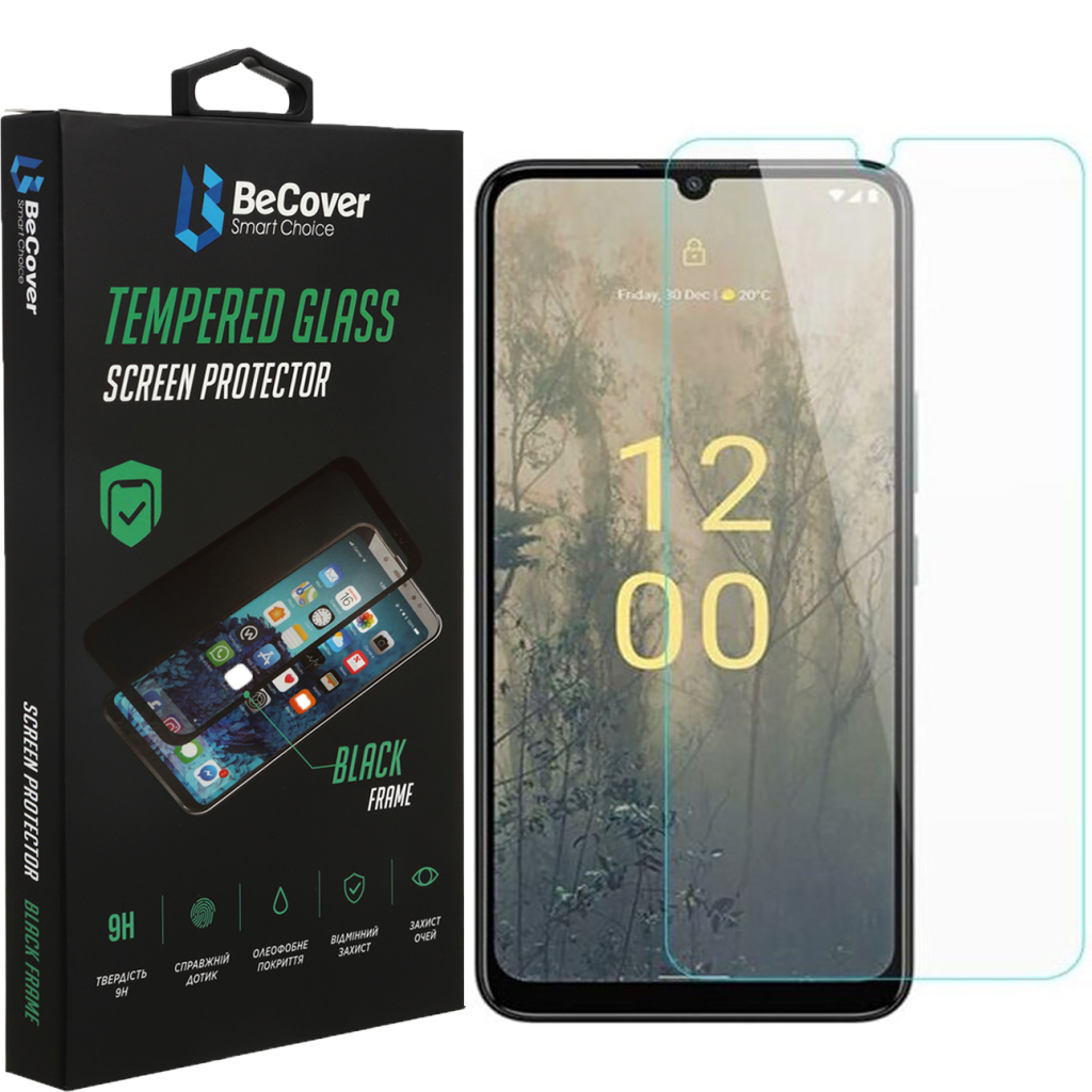 Стекло защитное BeCover Nokia C31 3D Crystal Clear Glass (708545)