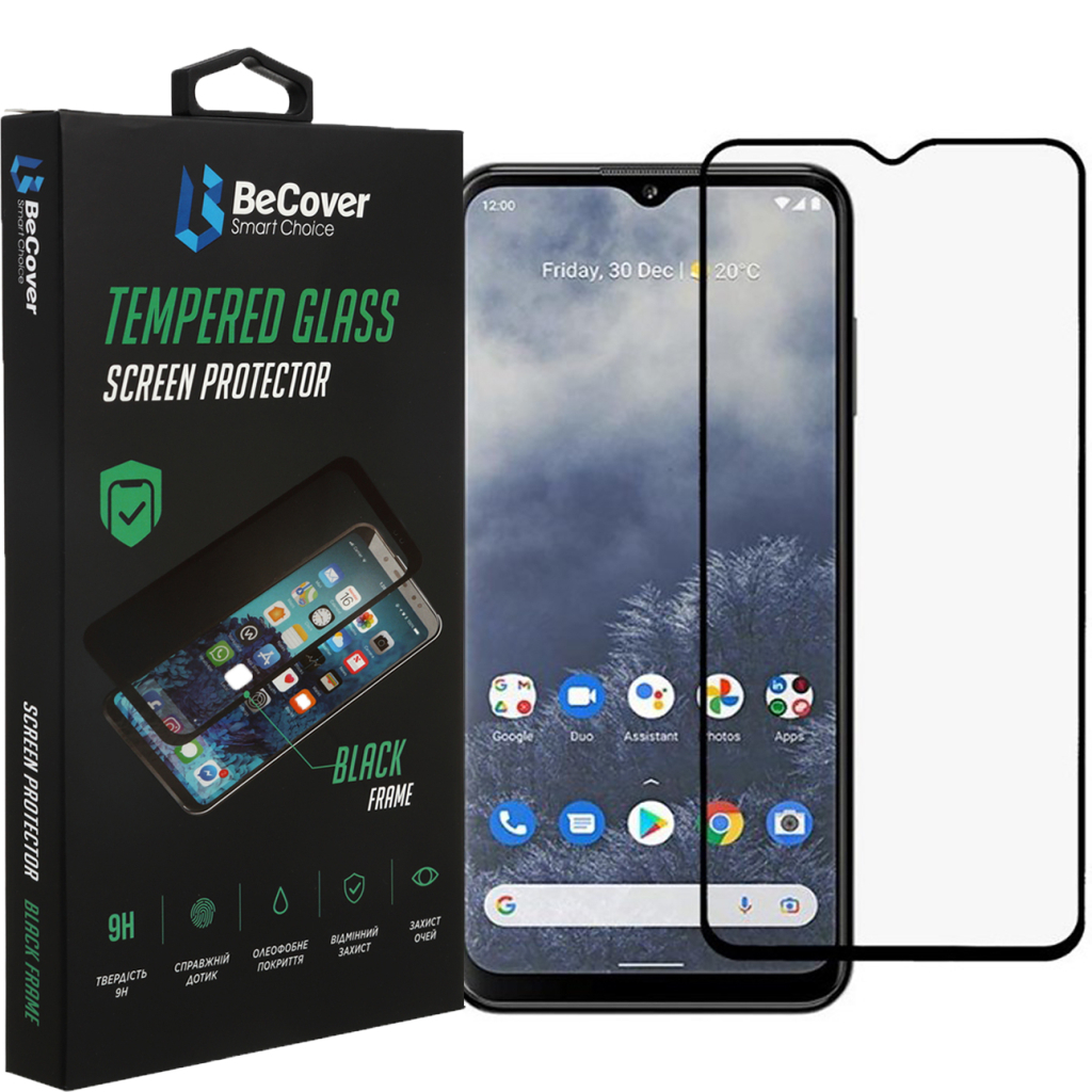 Стекло защитное BeCover Nokia G60 5G Black (708548)