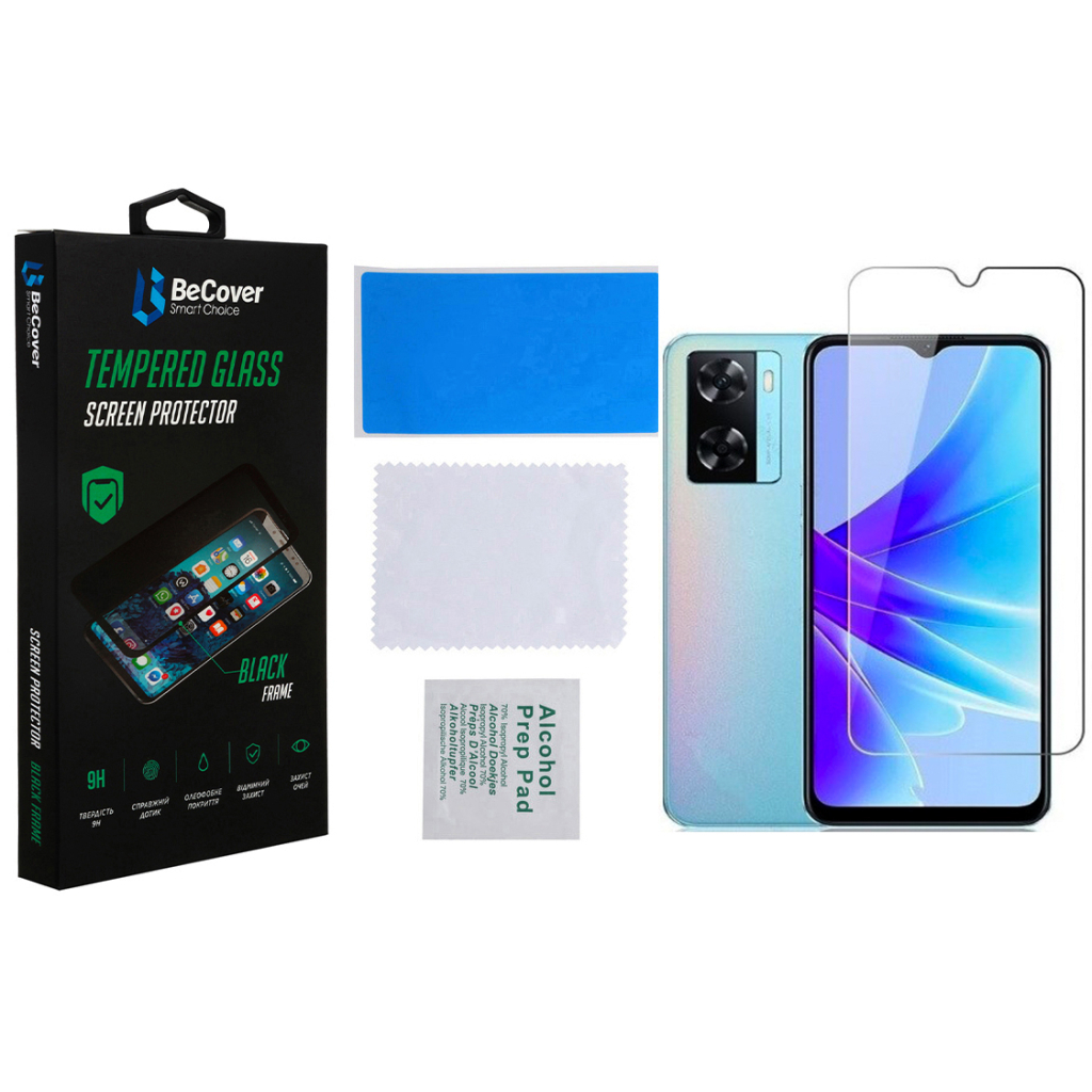 Стекло защитное BeCover Oppo A57s 3D Crystal Clear Glass (708549) - 2
