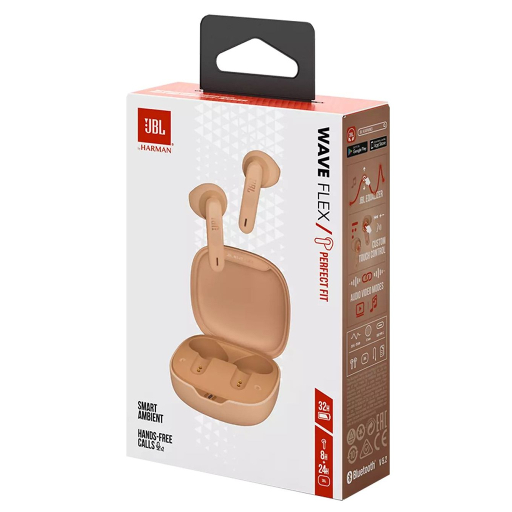 Наушники JBL Wave Flex TWS Beige (JBLWFLEXBEG) - 9