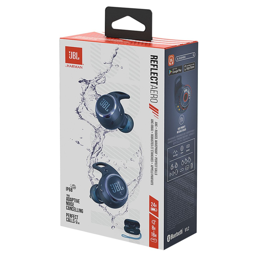 Наушники JBL Reflect Aero TWS Blue (JBLREFLECTAEROBLU) - 9