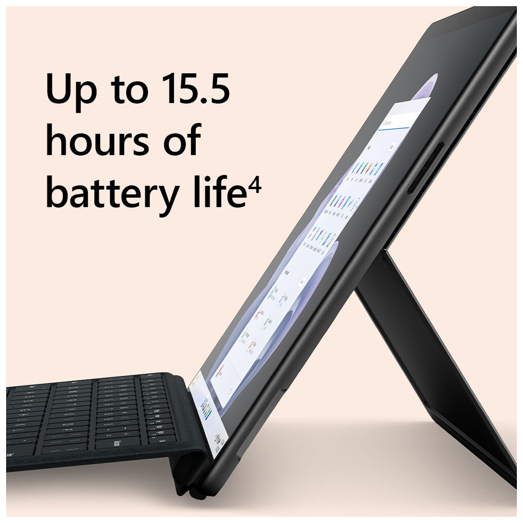 Планшет Microsoft Surface Pro 9 13 PS Touch/i5-1245U/8/512/W11P/Graphite (QHB-00017) - 4