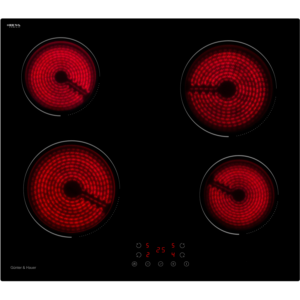 Варочная поверхность Gunter&Hauer CER 640 - 3 Варочная поверхность Gunter&Hauer CER 640 - 3