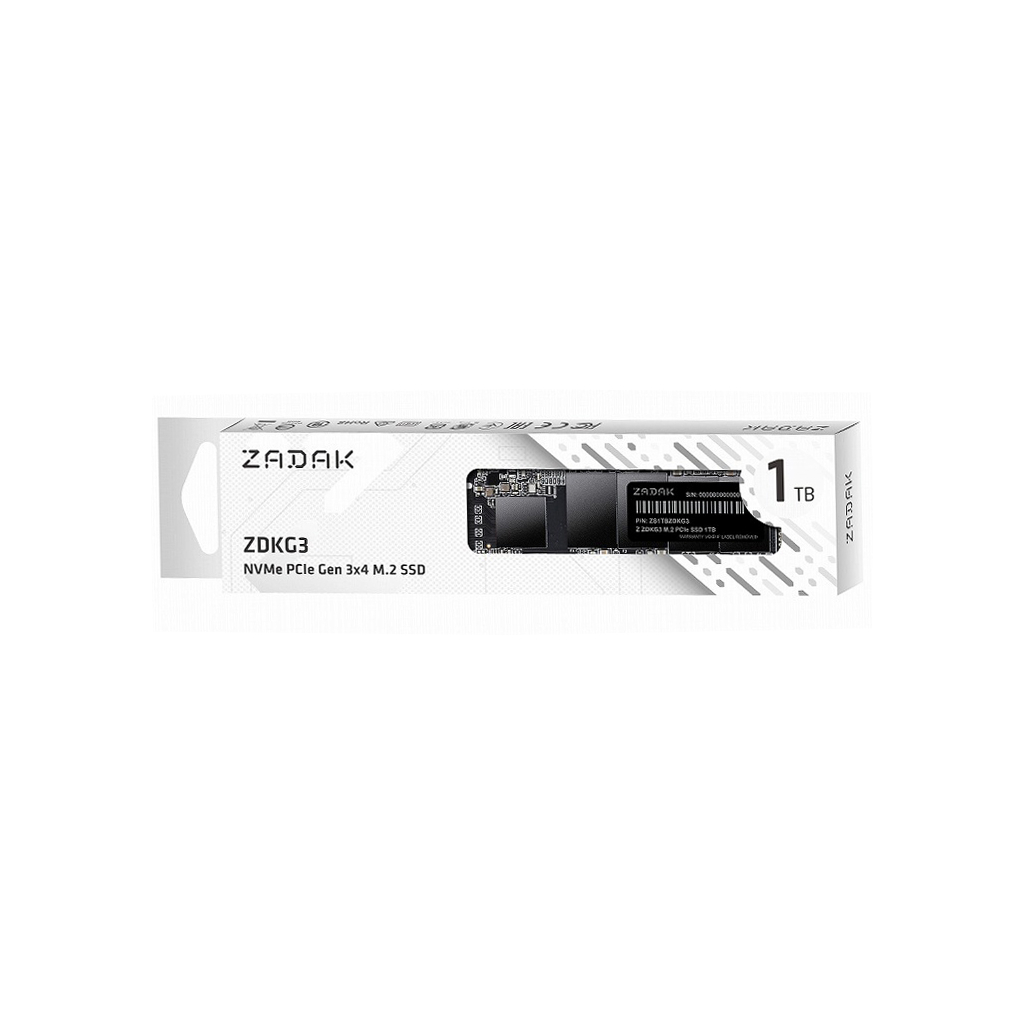 Накопитель SSD M.2 2280 1TB Zadak (ZS1TBZDKG3-1) - 1