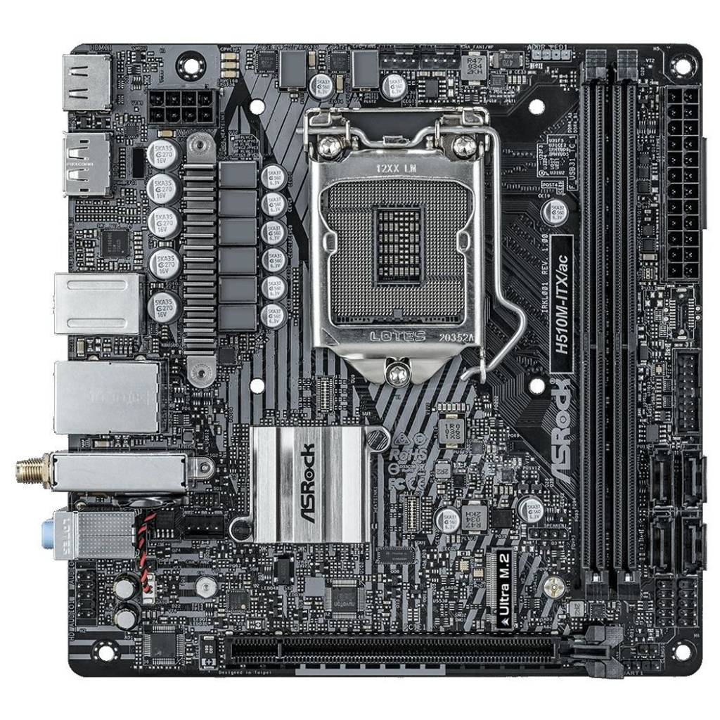 Материнская плата ASRock H510M-ITX/AC - 1
