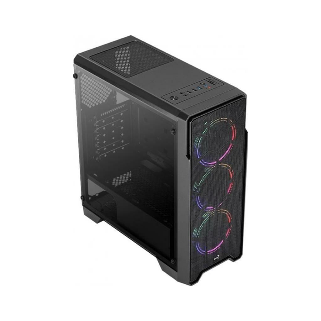 Корпус AeroCool Ore Saturn FRGB-G-BK-v1 (ACCM-PV21033.11) - 7 Корпус AeroCool Ore Saturn FRGB-G-BK-v1 (ACCM-PV21033.11) - 7