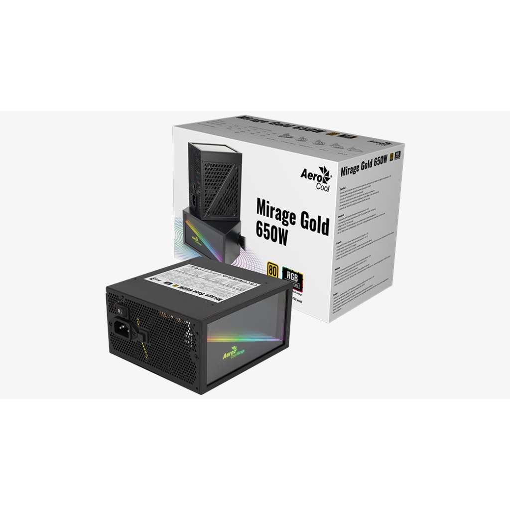 Блок питания AeroCool 850W Mirage Gold (ACPG-MF85FEC.11) - 4