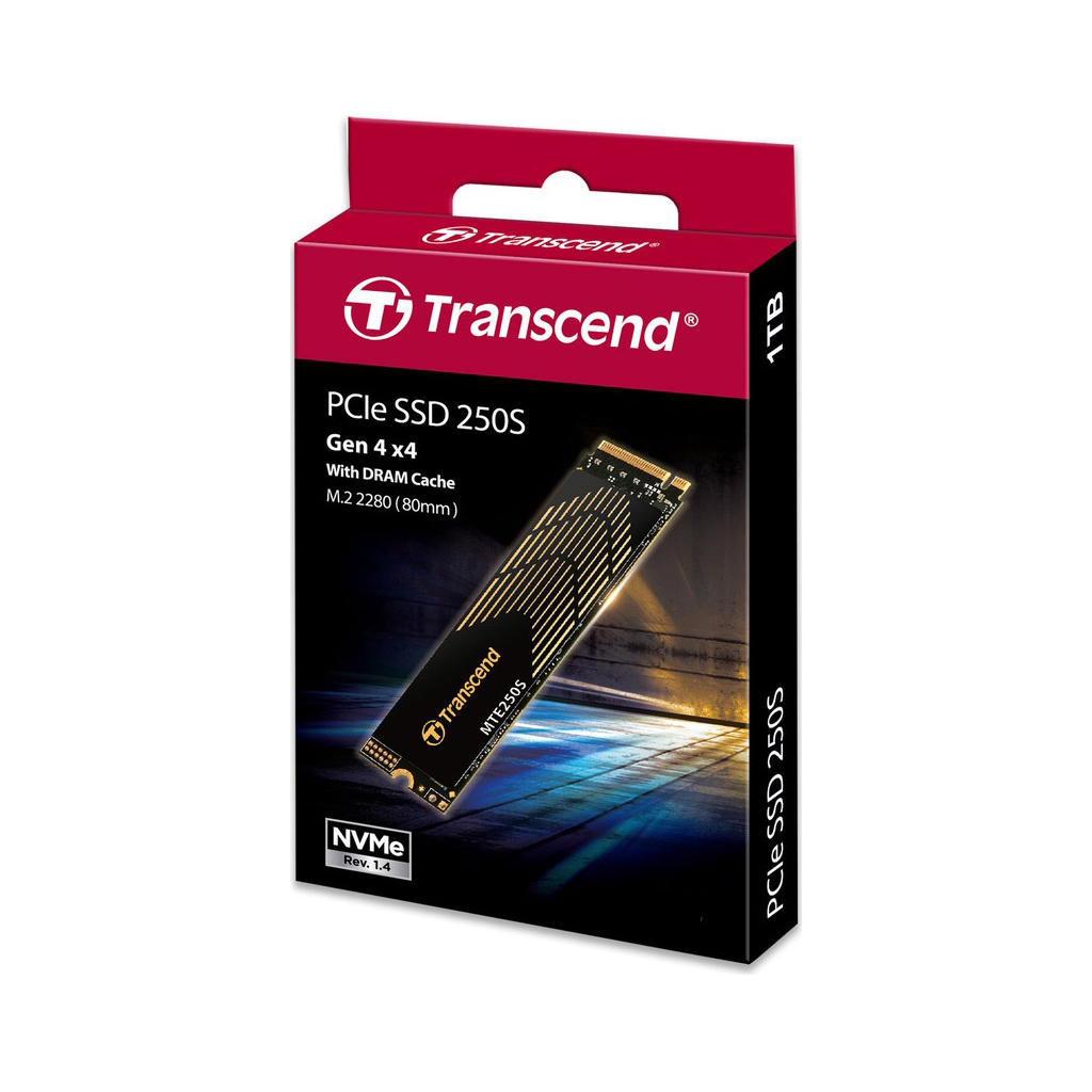 Накопитель SSD M.2 2280 4TB Transcend (TS4TMTE250S) - 3