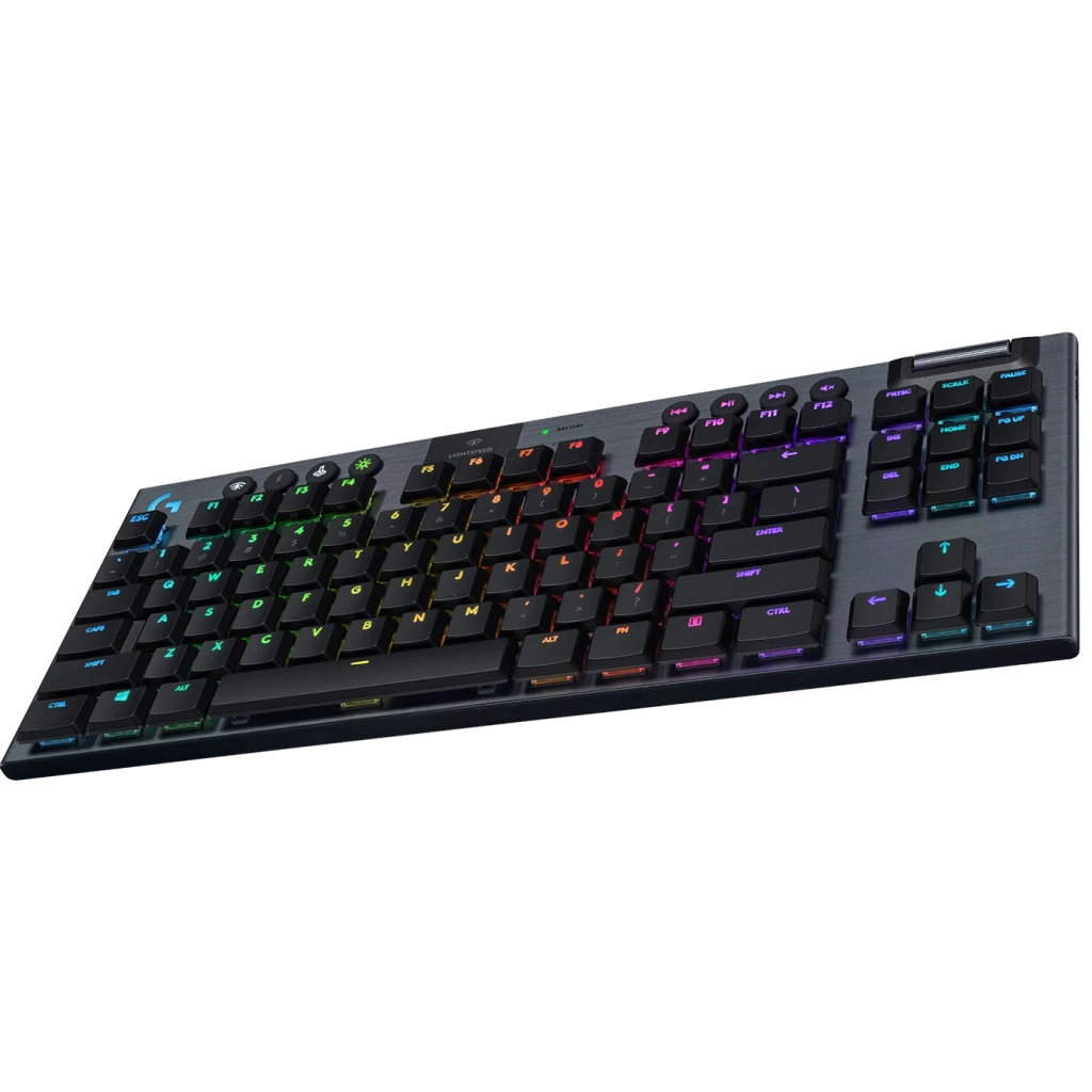 Клавиатура Logitech G915 TKL Tenkeyless Lightspeed Wireless RGB GL Clicky UA Carbon (920-009537) - 3