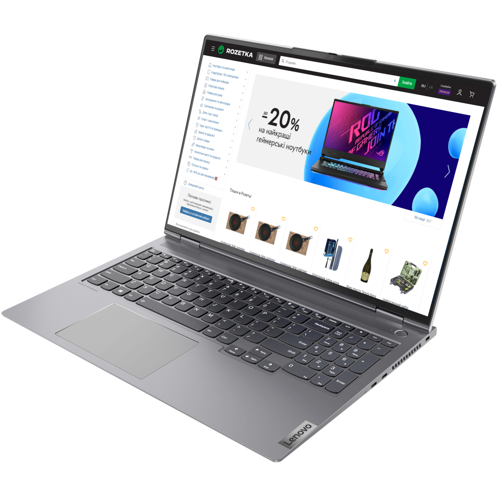 Ноутбук Lenovo ThinkBook 16p G2 ACH (20YM001WRA) - 2