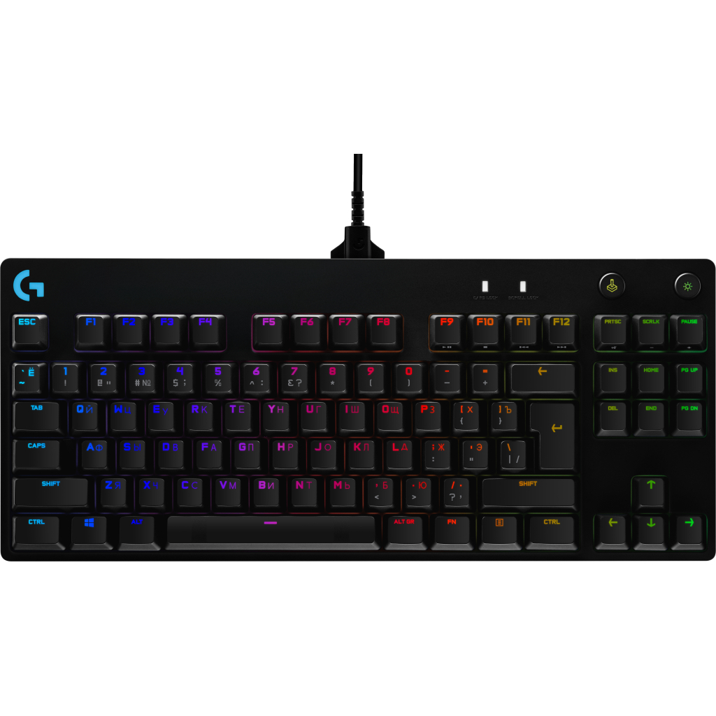 Клавиатура Logitech G PRO Mechanical Gaming USB Black (920-009392)