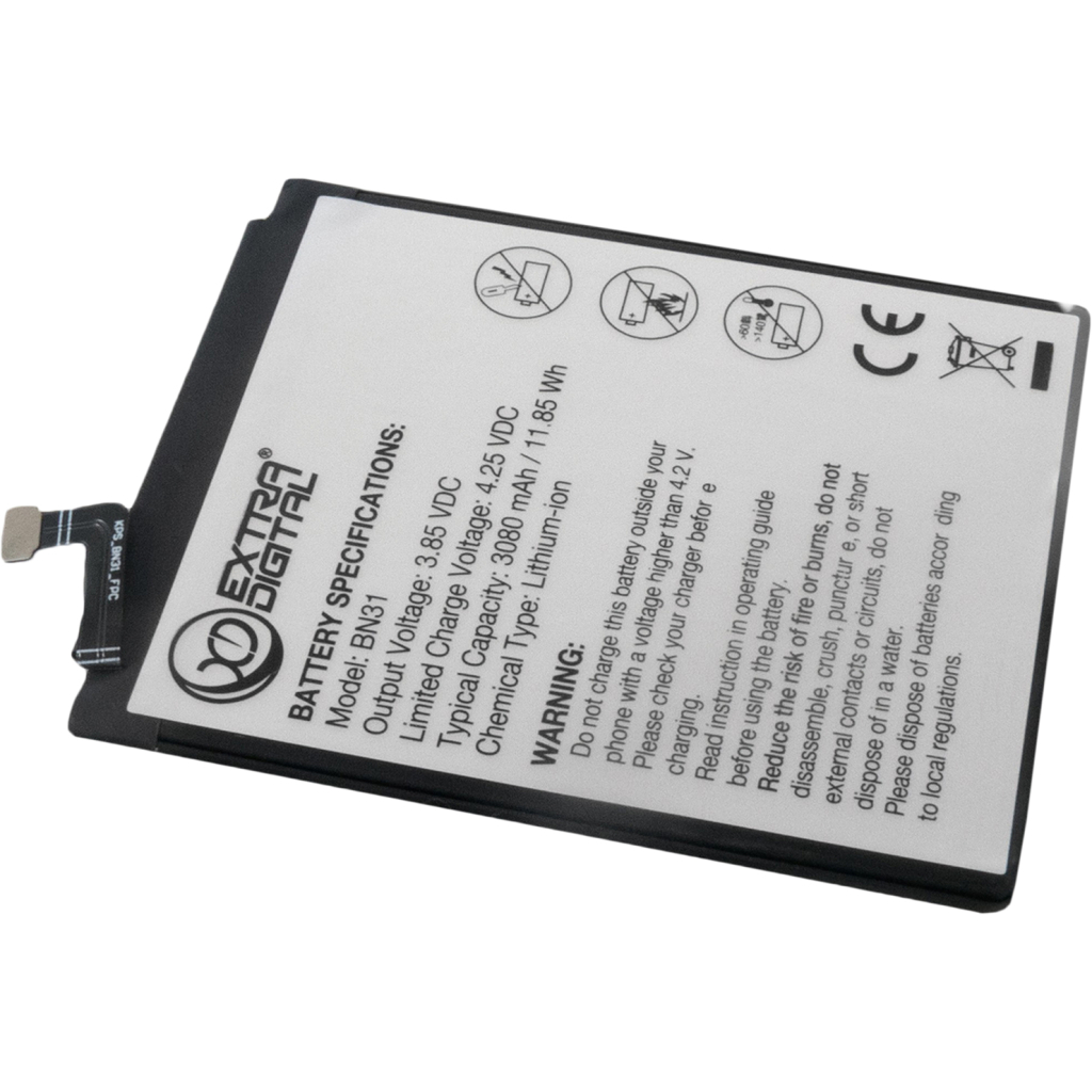 Аккумуляторная батарея для телефона Extradigital Xiaomi Mi 5X / A2, Xiaomi Redmi Note 5A, BN31 3080 mAh (BMX6492) - 1