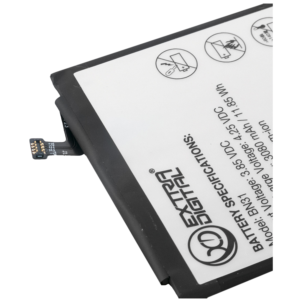 Аккумуляторная батарея для телефона Extradigital Xiaomi Mi 5X / A2, Xiaomi Redmi Note 5A, BN31 3080 mAh (BMX6492) - 2