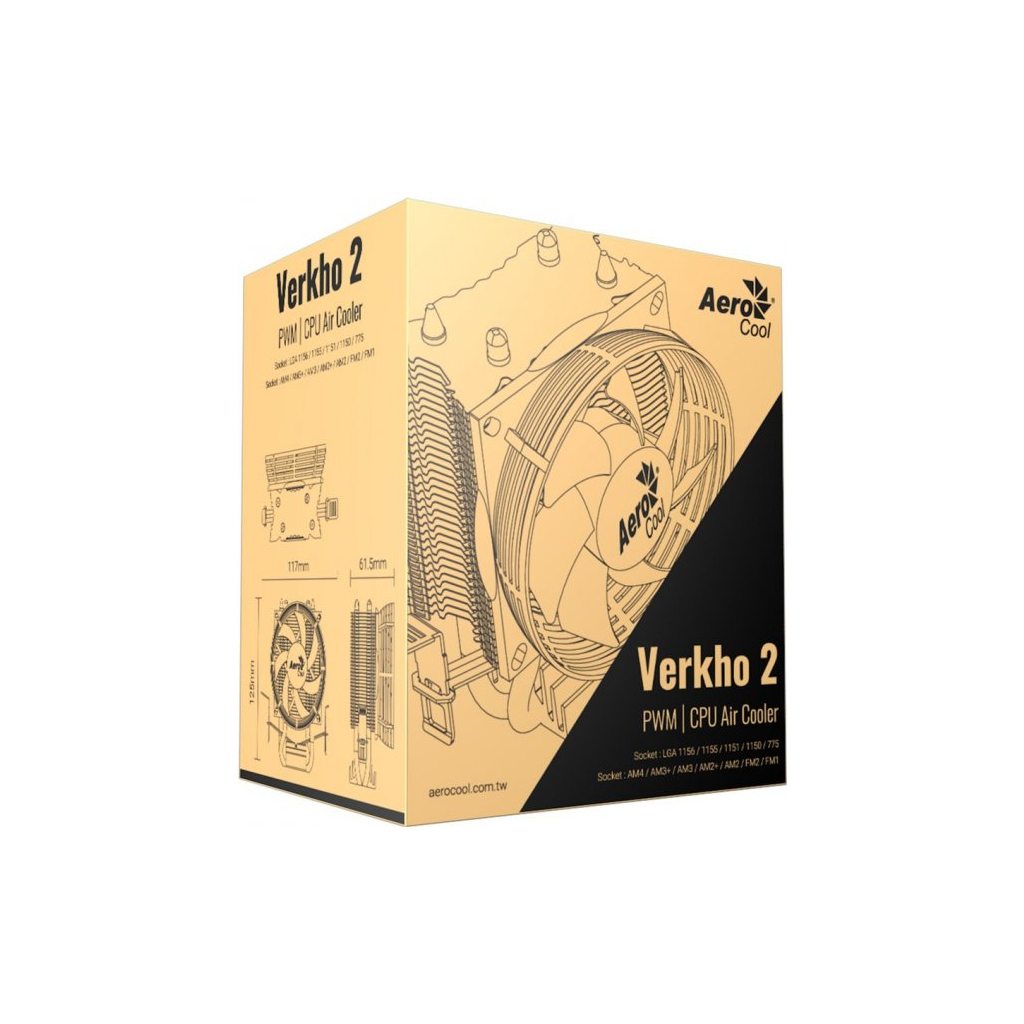 Кулер для процессора AeroCool Verkho 2 (ACTC-NA20210.01) - 6