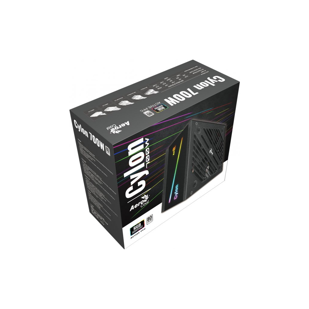 Блок питания AeroCool 700W Cylon (ACPW-CL70AEC.11) - 7