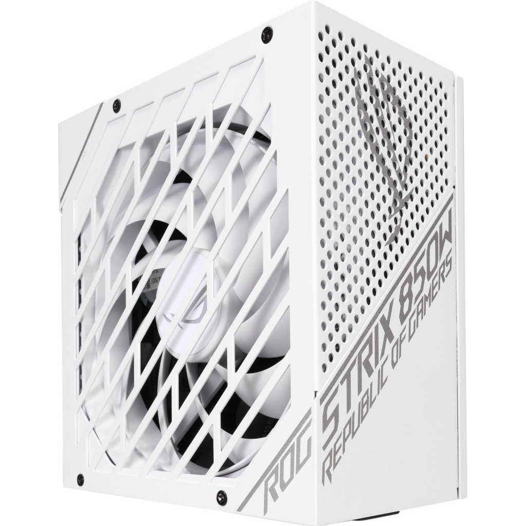 Блок питания ASUS 850W ROG STRIX 80+ Gold White (90YE00A4-B0NA00) - 9