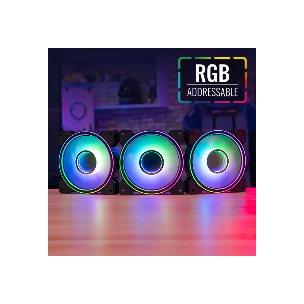 Кулер для корпуса AeroCool Mirage 12 ARGB Pro (ACF3-MR10227.11) - 2