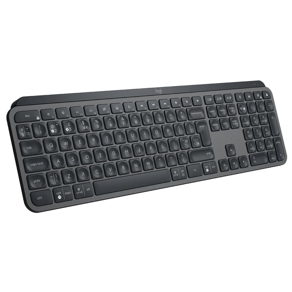 Клавиатура Logitech MX Keys Advanced for Business Wireless Illuminated UA Graphite (920-010251) - 4