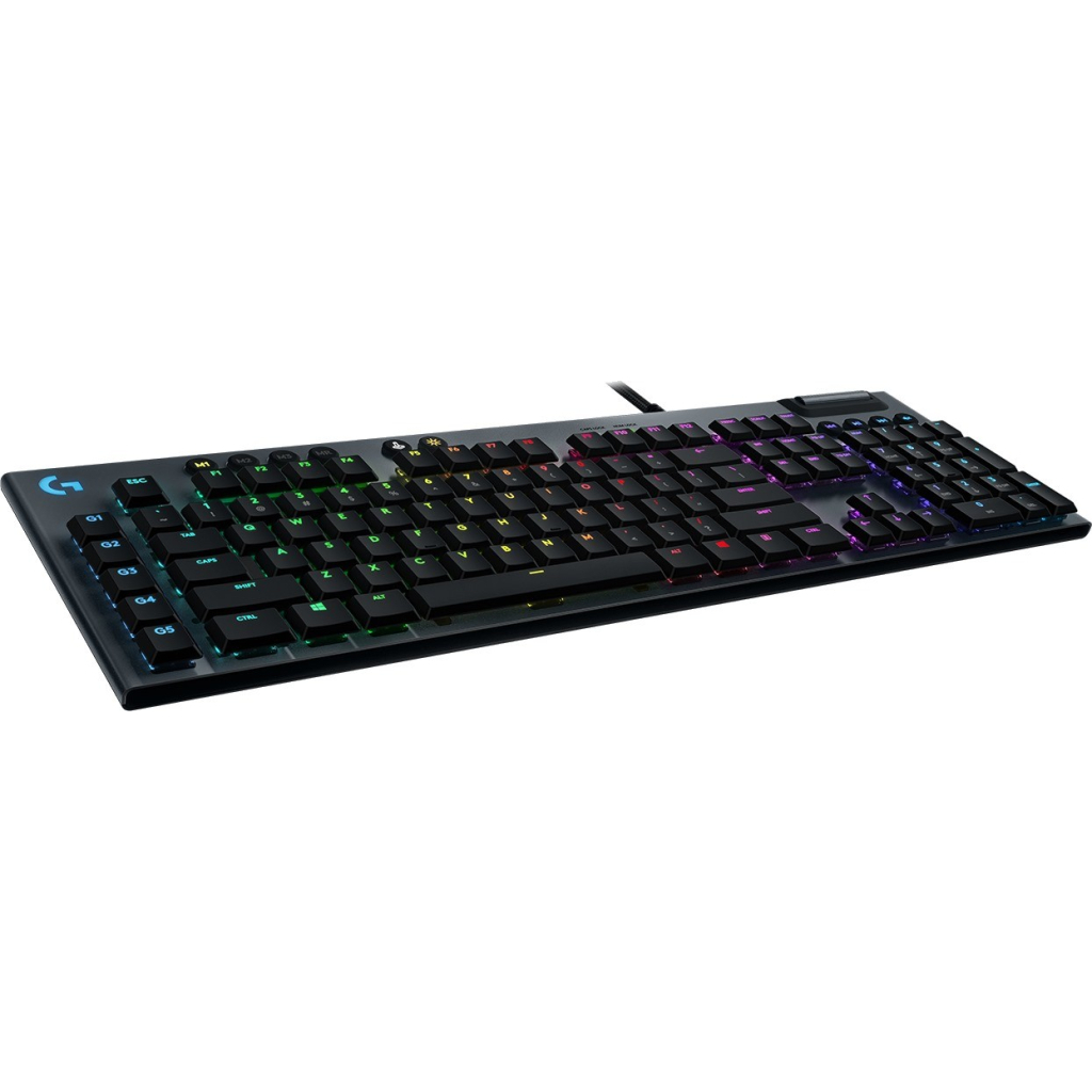 Клавиатура Logitech G815 Lightsync RGB Mechanical GL Linear USB UA Black (920-009008) - 2