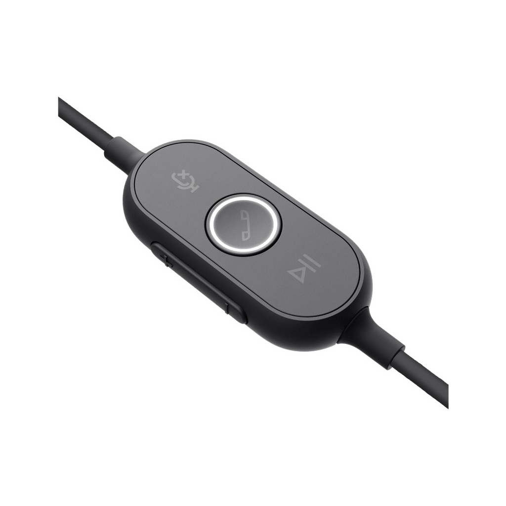 Наушники Logitech Zone Wired USB UC Graphite (981-000875) - 3