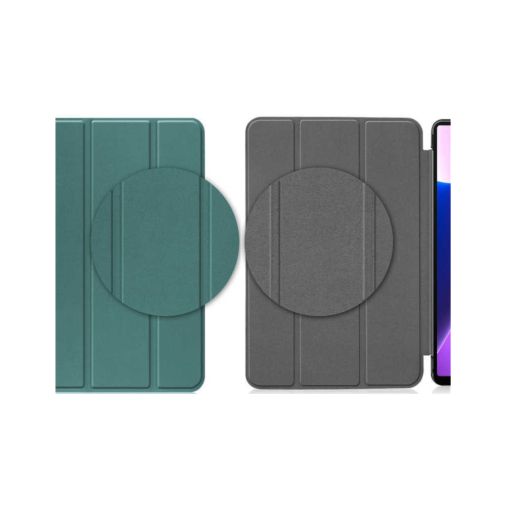 Чехол для планшета BeCover Smart Case Lenovo Tab P11 (2nd Gen) (TB-350FU/TB-350XU) 11.5" Dark Green (708679) - 6 Чехол для планшета BeCover Smart Case Lenovo Tab P11 (2nd Gen) (TB-350FU/TB-350XU) 11.5" Dark Green (708679) - 6