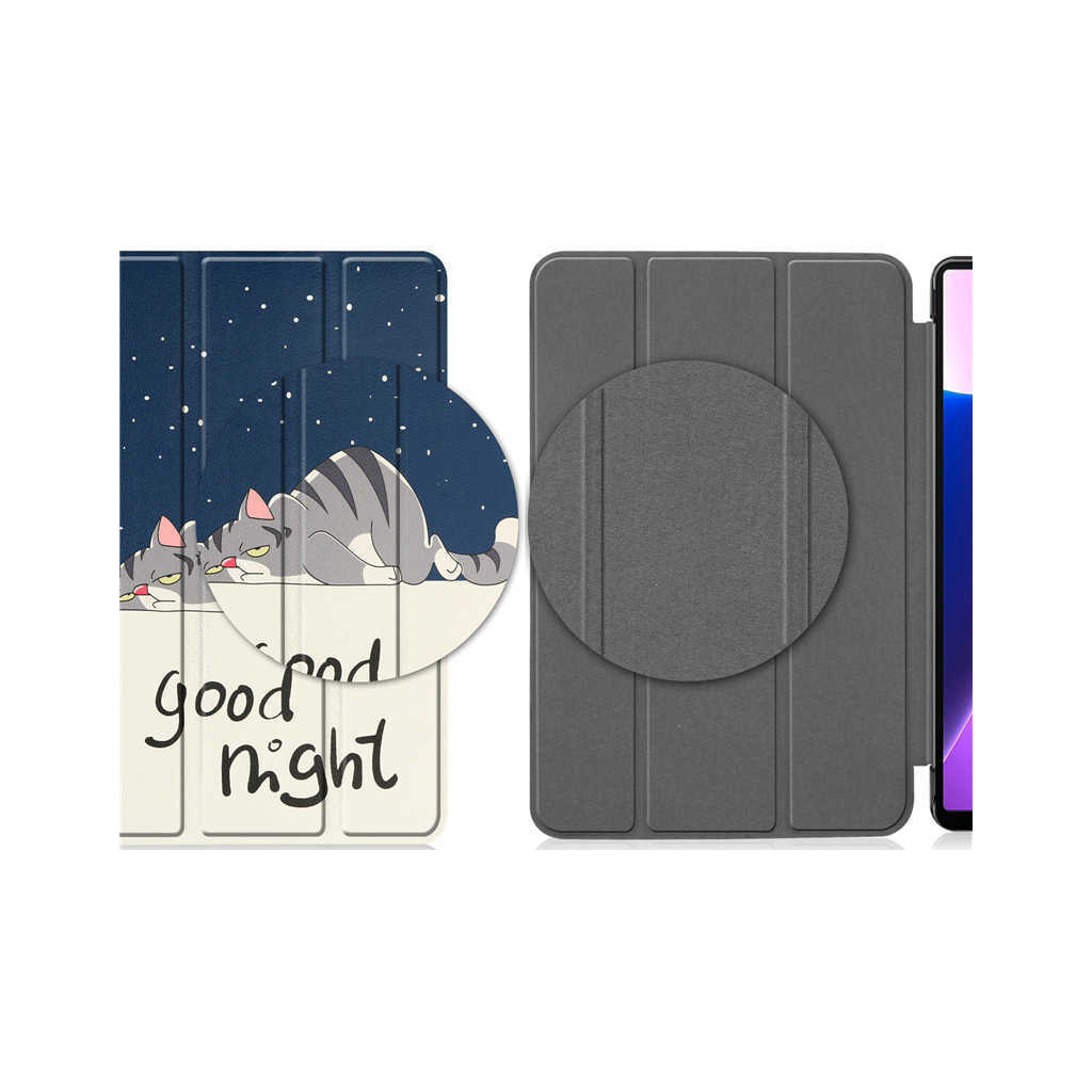 Чехол для планшета BeCover Smart Case Lenovo Tab P11 (2nd Gen) (TB-350FU/TB-350XU) 11.5" Good Night (708686) - 5 Чехол для планшета BeCover Smart Case Lenovo Tab P11 (2nd Gen) (TB-350FU/TB-350XU) 11.5" Good Night (708686) - 5