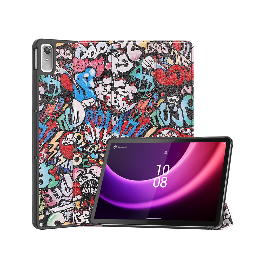 Чехол для планшета BeCover Smart Case Lenovo Tab P11 (2nd Gen) (TB-350FU/TB-350XU) 11.5" Graffiti (708690) - 4 Чехол для планшета BeCover Smart Case Lenovo Tab P11 (2nd Gen) (TB-350FU/TB-350XU) 11.5" Graffiti (708690) - 4