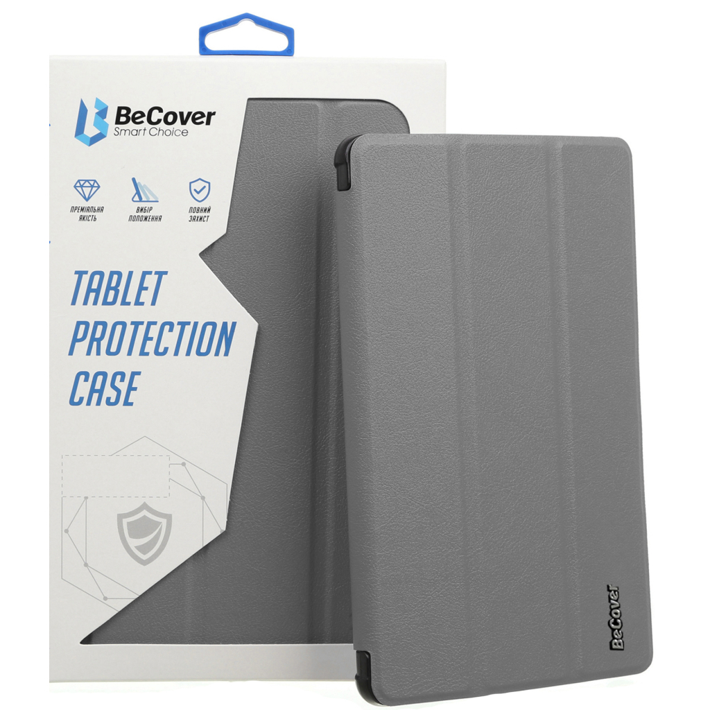 Чехол для планшета BeCover Smart Case Lenovo Tab P11 (2nd Gen) (TB-350FU/TB-350XU) 11.5" Gray (708680) Чехол для планшета BeCover Smart Case Lenovo Tab P11 (2nd Gen) (TB-350FU/TB-350XU) 11.5" Gray (708680)