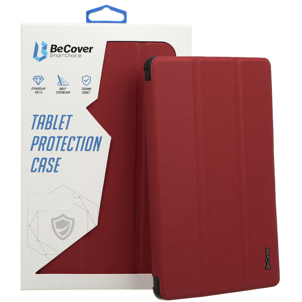 Чехол для планшета BeCover Smart Case Lenovo Tab P11 (2nd Gen) (TB-350FU/TB-350XU) 11.5" Red Wine (708685) Чехол для планшета BeCover Smart Case Lenovo Tab P11 (2nd Gen) (TB-350FU/TB-350XU) 11.5" Red Wine (708685)