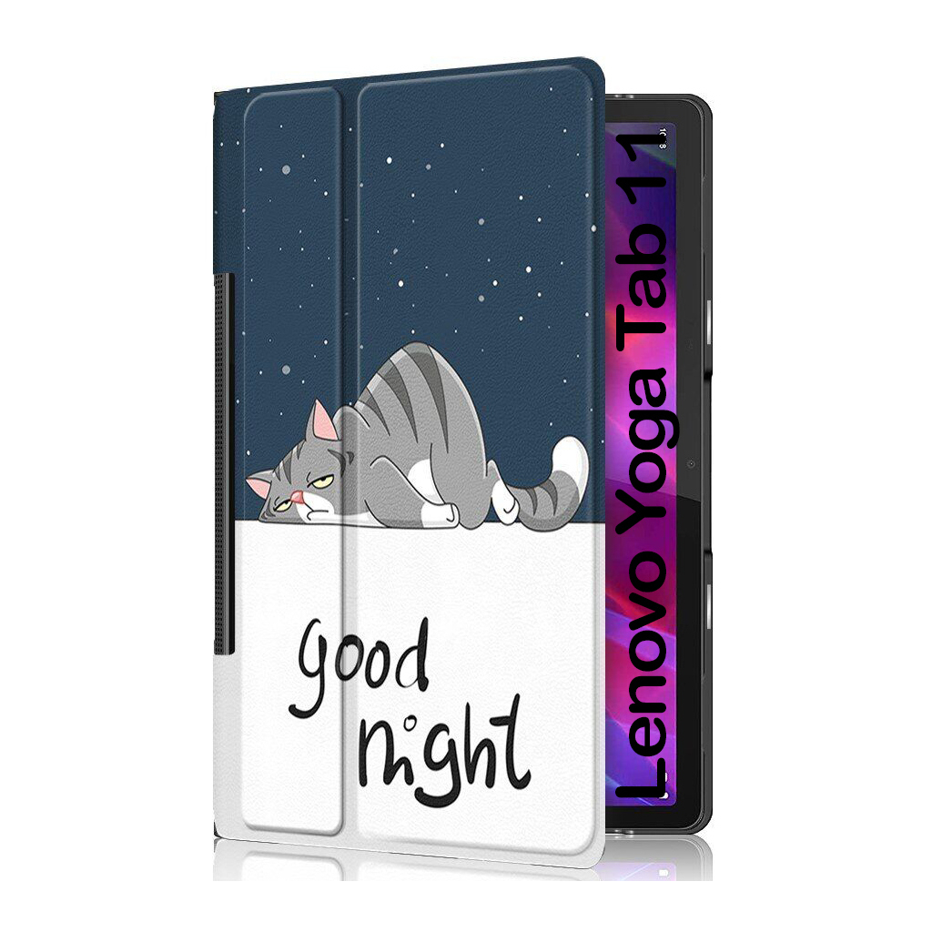 Чехол для планшета BeCover Smart Case Lenovo Yoga Tab 11 YT-706F Good Night (708720) - 2