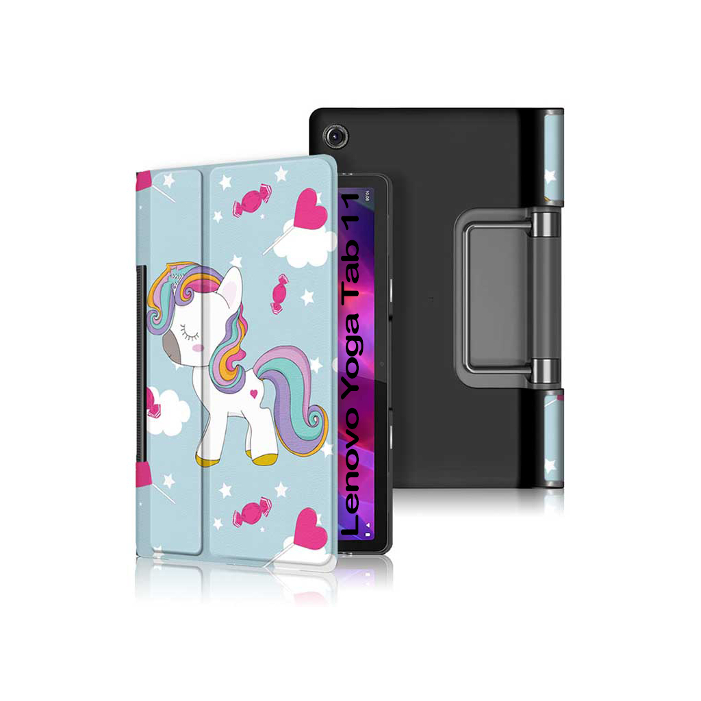 Чехол для планшета BeCover Smart Case Lenovo Yoga Tab 11 YT-706F Unicorn (708721) - 1