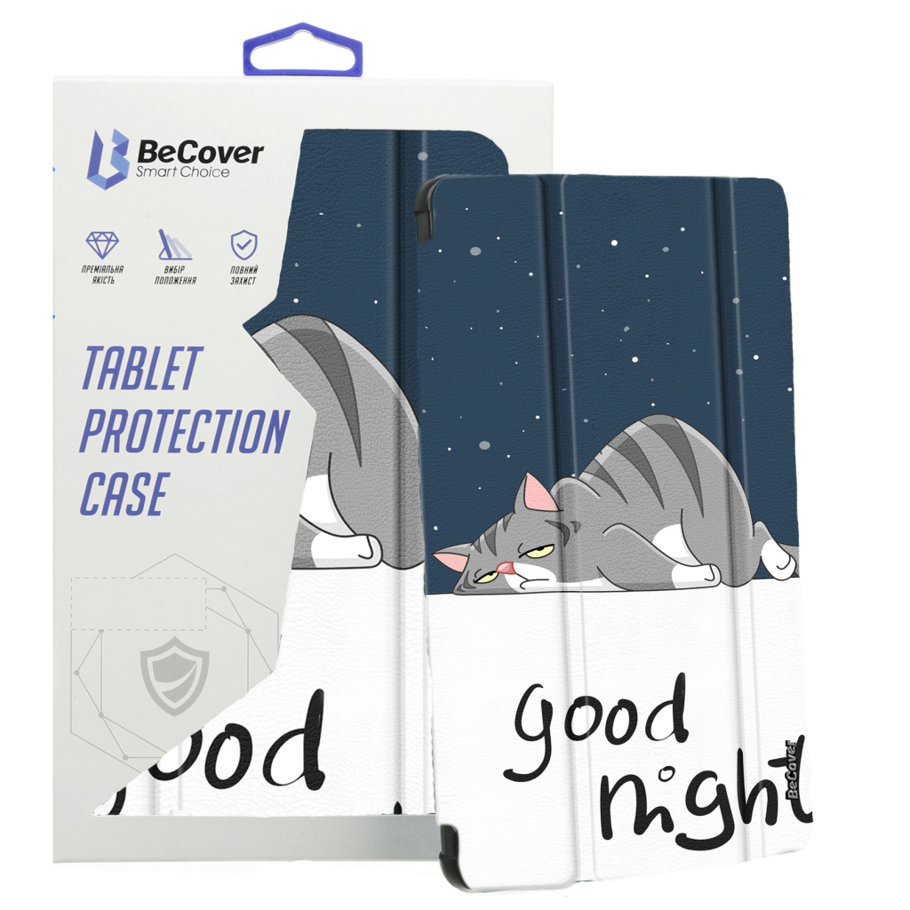 Чехол для планшета BeCover Smart Case Xiaomi Redmi Pad 10.61" 2022 Good Night (708733) Чехол для планшета BeCover Smart Case Xiaomi Redmi Pad 10.61" 2022 Good Night (708733)