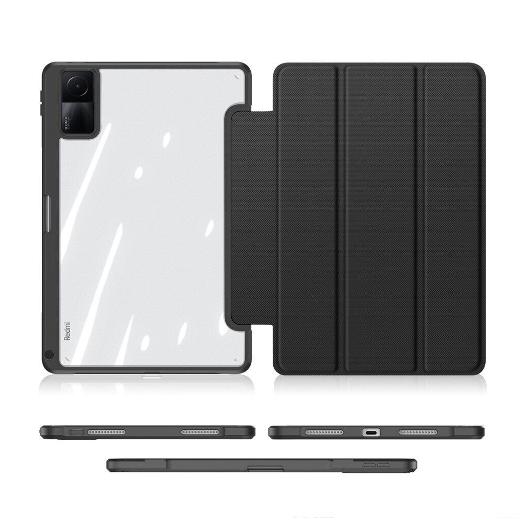 Чехол для планшета BeCover Soft Edge w\pencil mount Xiaomi Redmi Pad 10.61" 2022 Black (708743) - 2
