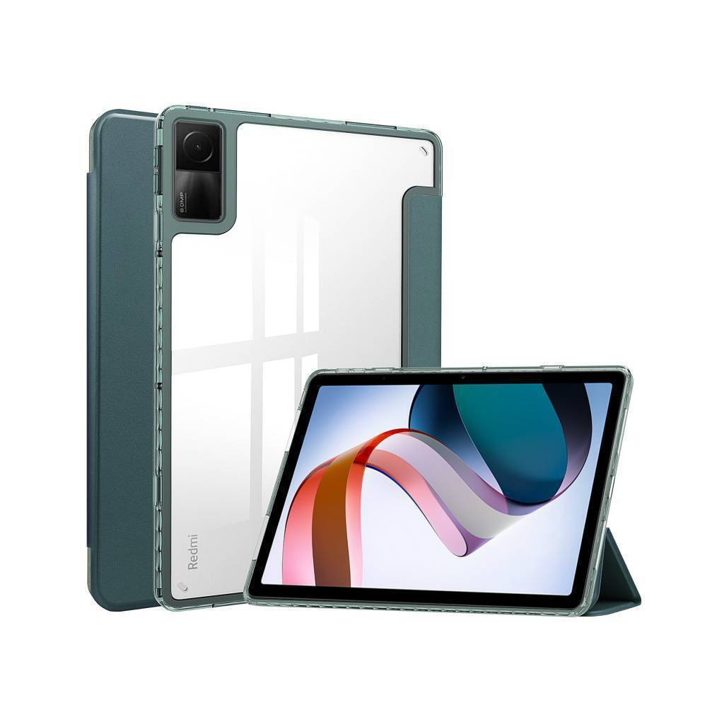 Чехол для планшета BeCover Soft Edge w\pencil mount Xiaomi Redmi Pad 10.61" 2022 Dark Green (708745) - 3