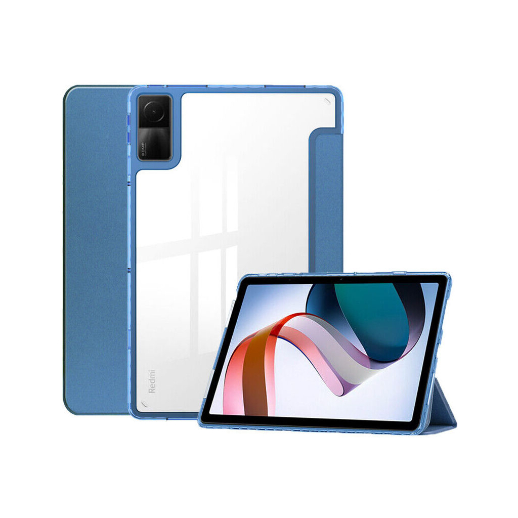 Чехол для планшета BeCover Soft Edge w\pencil mount Xiaomi Redmi Pad 10.61" 2022 Deep Blue (708744) - 2
